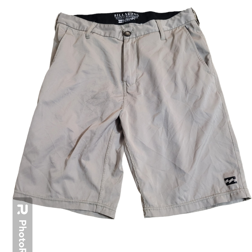 Billabong submersible platinum shorts 31 khaki land or water